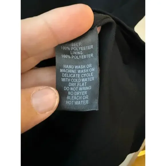 Black and Cream Lulus Dress Size XSmall - Picture 5 of 6